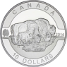 Kanada-10Dollar-2014-AG-Bison-VS