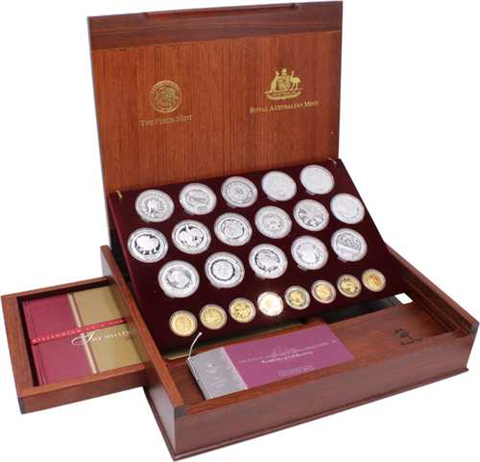 Australien-16xAGpp+8xAUpp-2000-MilleniumCoinCollection-Sydney-3