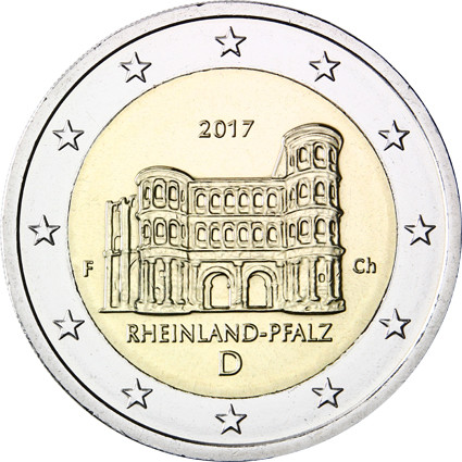 2 Euro Gedenkmuenze Porta Nigra 