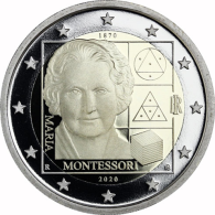 Italien-2-Euro-Maria-Montessori-PP-I