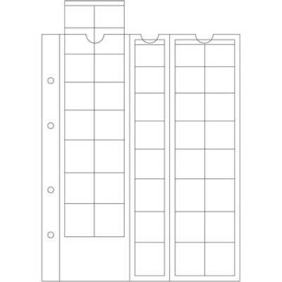 308740 - Münzhüllen OPTIMA Euro 