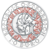 Neue Serie - Himmlische Boten - Österreich 10 Euro Silber 2017 PP - 2. Ausgabe Verkündungsengel Gabriel im Etui 