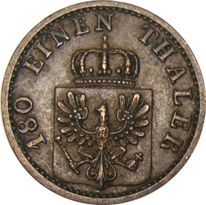 Koenigreich Preußen Kleinmuenzen Satz Pfennig 