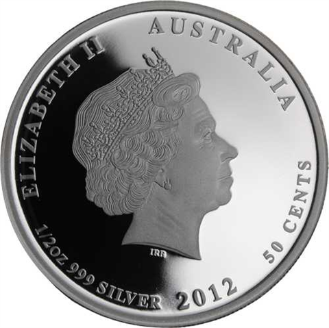 Australien-50 Cent-2012-AGpp-Farbe-Manta Ray-RS