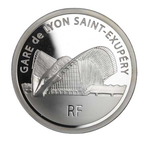Frankreich-10Euro-2012-AGpp-Lyon-VS