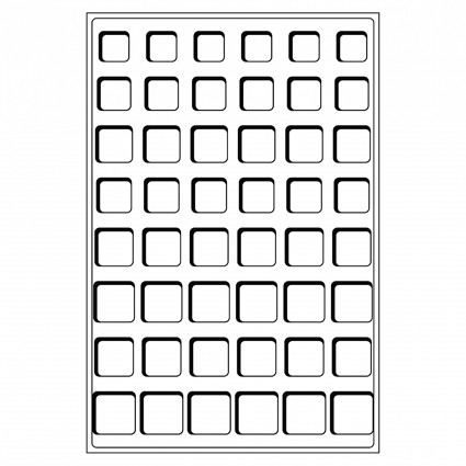 309571 -  Tableaus  48 Fächer für 6 kompl. KMS 2er Set