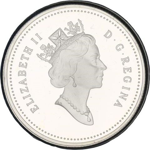 Kanada-50 Cent-1995-AGstgl-Canada on the Wing-RS