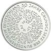 Deutschland 10 DM Silber 1999 Stgl. 50 Jahre Grundgesetz I