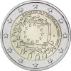 Deutschland 2 Euro 2015 bfr. 30 Jahre Europa Flagge Mzz. A