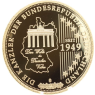 Deutschland-Medaille-2019-PP-Helmut Kohl-vergoldet-Farbe-VS