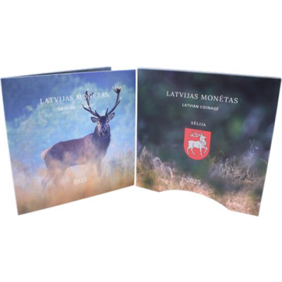 Lettland-5,88 Euro-2025-KMS Seleja-FolderI