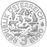 Österreich 3 Euro 2017 Tier-Taler Eisvogel II