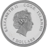 Cook-Inseln-5 Dollar-2017-PLpl-Panda-VS