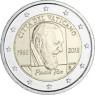 Vatikan-2-Euro-2018-Padre-Pio-Stempelglanz-I
