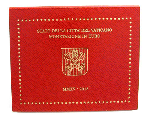Vatikan 3,88 Euro 2015 stgl. KMS Papst Franziskus im Folder