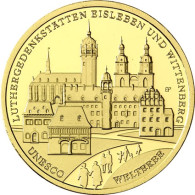 Deutschland 100 Euro Gold 2017 Luthergedenkstätten Mzz. Historia Wahl lose