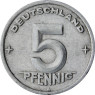J.1502 DDR 5 Pfennig 1948 A