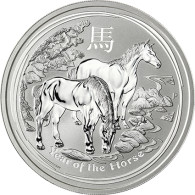 Silbermünze Jahr des Pferdes 2014 aus Australien kaufen