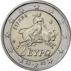 Griechland-2-Euro-2002-bfr-Europa-Stier-RS