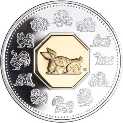 Kanada-15 Dollar-1999-AGpp-Hase-RS