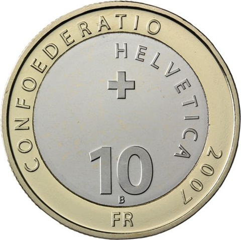 Schweiz-10 Franken-2007-Steinbock-RS