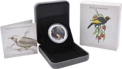 Australien-50 Cent-2013-AGpp-Regent Bowerbird-RS