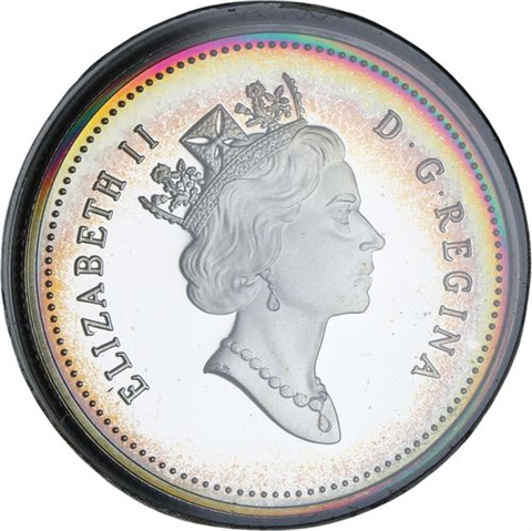 Kanada-50 Cent-1995-AGstgl-Canada on the Wing-RS