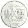 Deutschland 10 DM Silber 1995 Stgl. Wilhelm Korad Röntgen I
