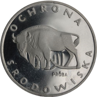 Polen-100 Zlotych-1977-AGpp-PROBE-Wisent-RS