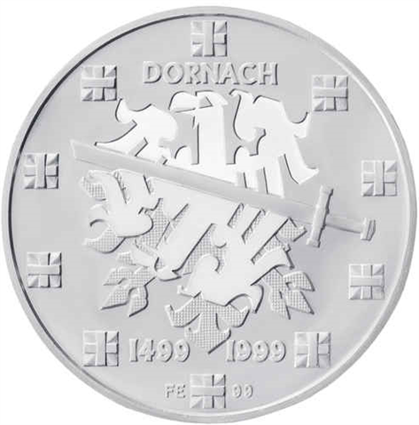 Schweiz-20Franken-1999-AGpp-SchlachtDornach-rs