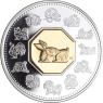 Kanada-15 Dollar-1999-AGpp-Hase-RS
