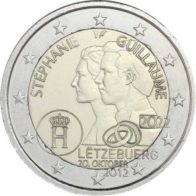 Luxemburg-2Euro-2022-Hochzeitstag-RS