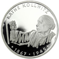Deutschland 10 DM Münze 1992 PP - Käthe Kollwitz