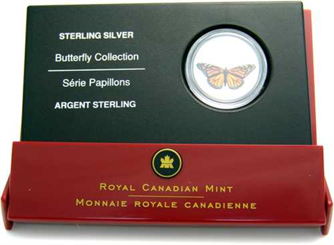 Kanada 50 Cent 2005 PP Monarchfalter-I
