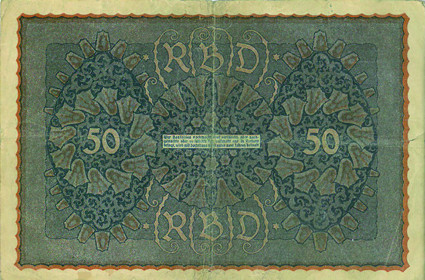 Ro62-DeutschesReich-50Mark-1919-Reichsbanknote-RS