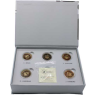Deutschland-5x5Euro-2017-Stgl-Tropische Zone-Vergoldet-Etui innen