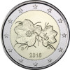 Kursmünze aus Finnland 2 Euro 2016 mit dem Motiv der Moltebeere 