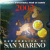 Kursssatz 3,88 Euro San Marino 2002 Erstausgabe 