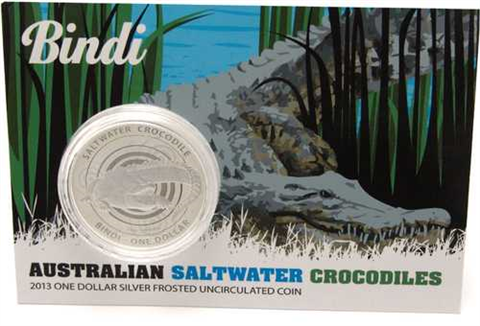 Australien 1 Dollar 2013 stgl. Bindi-III