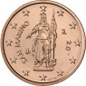 San Marino 2 Cent 2011 bfr.Freiheitsstatue von Stefano Galletti
