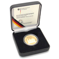 Deutschland-100Euro-2012-Au-Goldmünze-Aachen-Etui