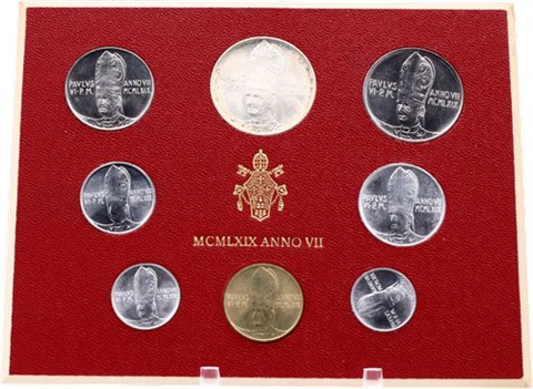 Vatikan-688 Lire-1969-stgl-KMS-RS