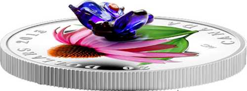 Kanada 20 Dollar 2013 PP Schmetterling aus Glas-I