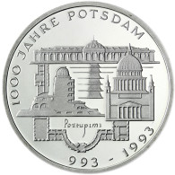 Deutschland 10 DM Silber 1993 Stgl. 1000 Jahre Potsdam