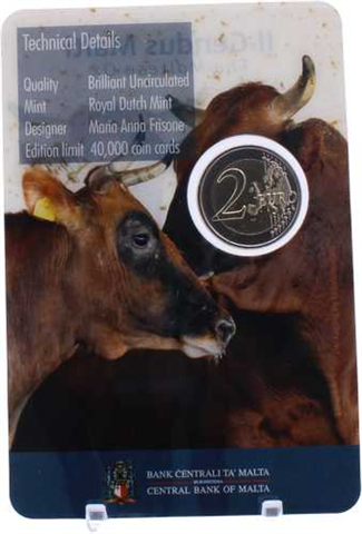 Malta-2 Euro-2025-Stgl-Ochse-Coincard II