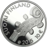Finnland 10 Euro 2015 Jean Sibelius PP mit Schatten 2