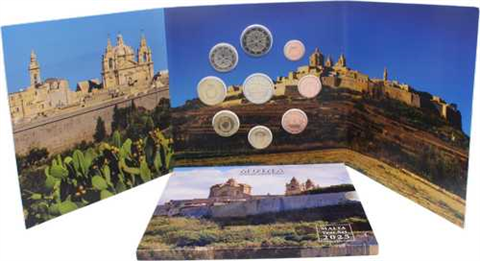 Malta-5,88 Euro-2025-Stgl-KMD MDINA-Folder I