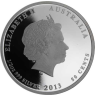 Australien-50 Cent-2013-AGpp-Regent Bowerbird-VS