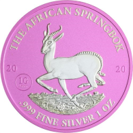 Gabun-1000 Francs-2020-AGstgl-Springbok-Farbe-RS