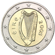Irland-2Euro-2005-Keltische-Harfe-RS